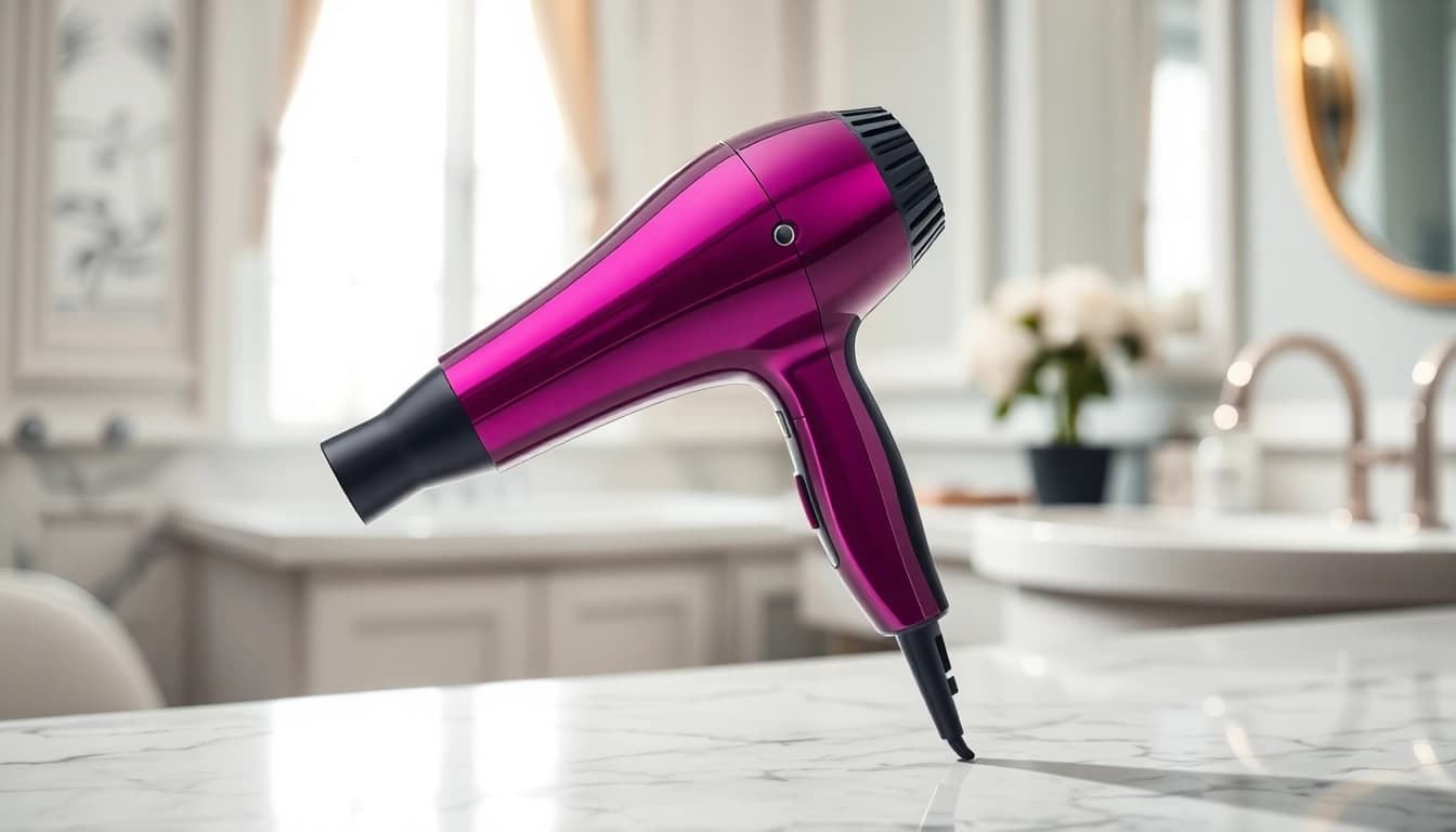 Use this hair dryer for fine hair to achieve sleek, glossy locks with ease.