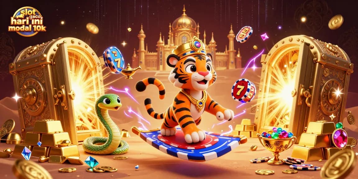 Engage in thrill with slot gacor hari ini modal 10k at the vibrant casino scene filled with riches.
