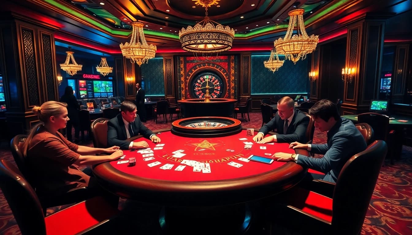 Vivez l'excitation du meilleur casino en ligne France avec un jeu de poker intense et de l'élégance.