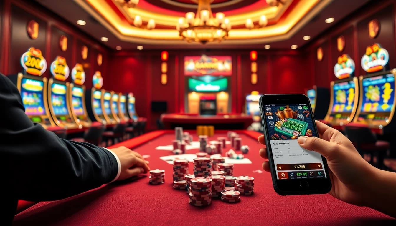 Action-packed gambling scene at https://xx88.studio/ showcasing vibrant poker chips and cards on a luxurious table.