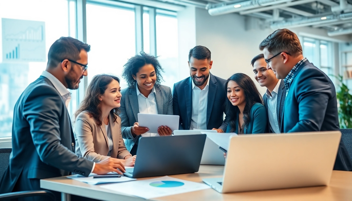 Advancing workforce development through team collaboration in a professional setting.