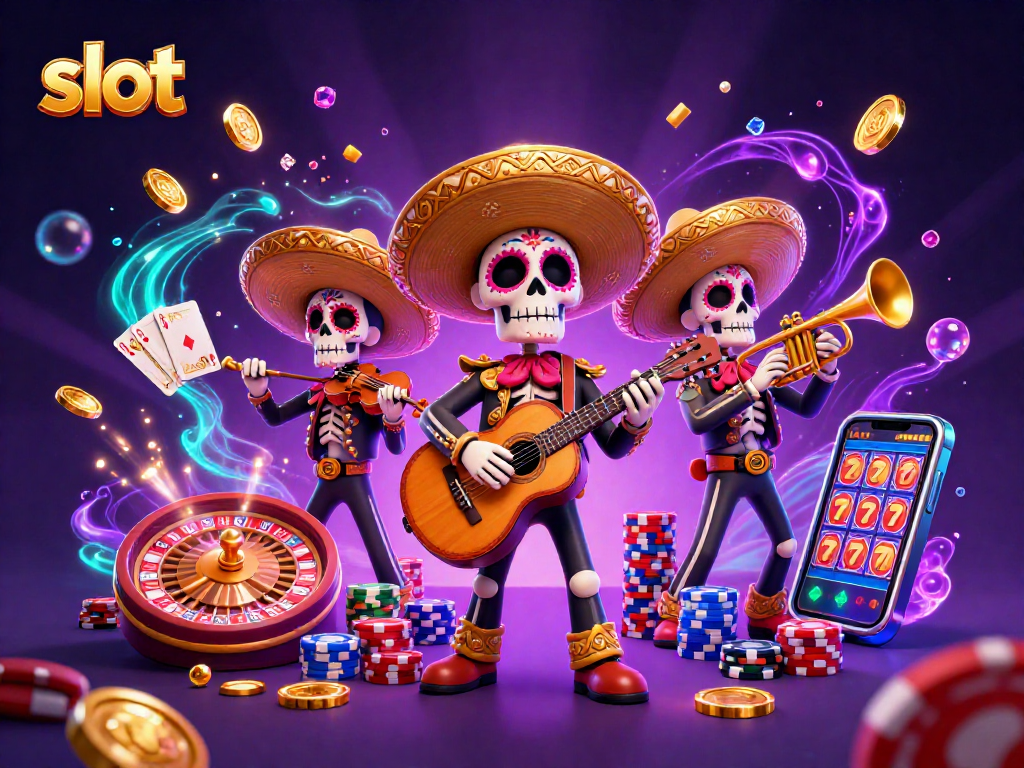 Engage with slot games featuring vibrant 3D characters and mesmerizing gold coins.