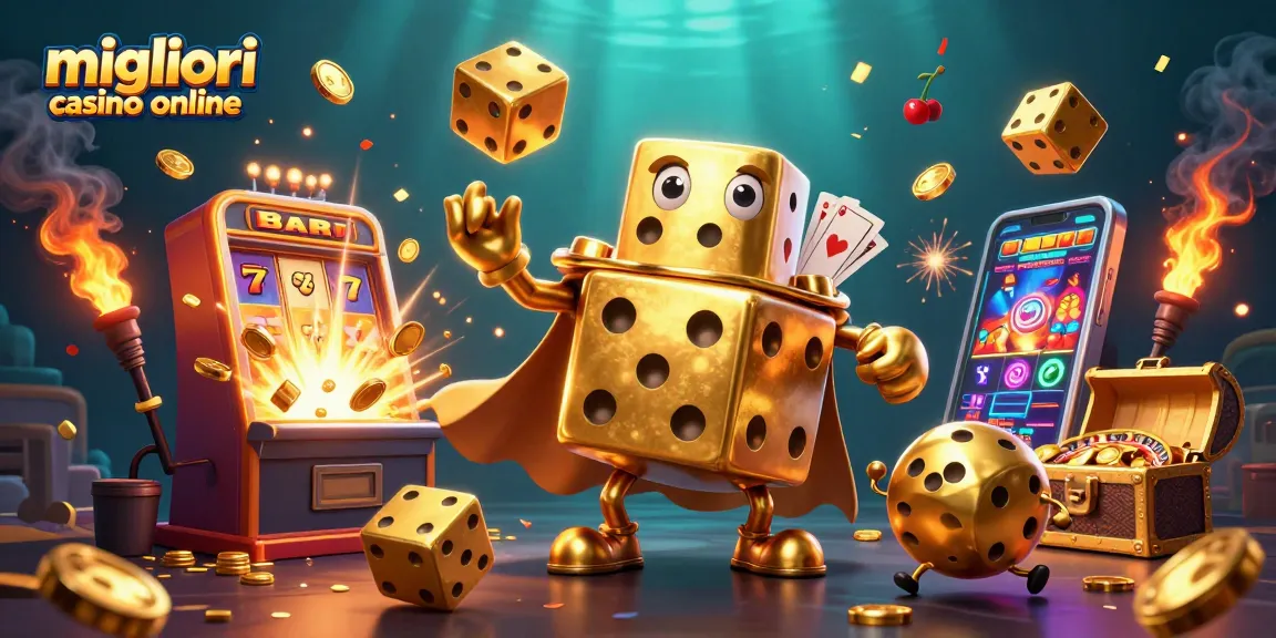 Gioca nei migliori casino online con il nostro golem di dadi d'oro e jackpot scintillanti.
