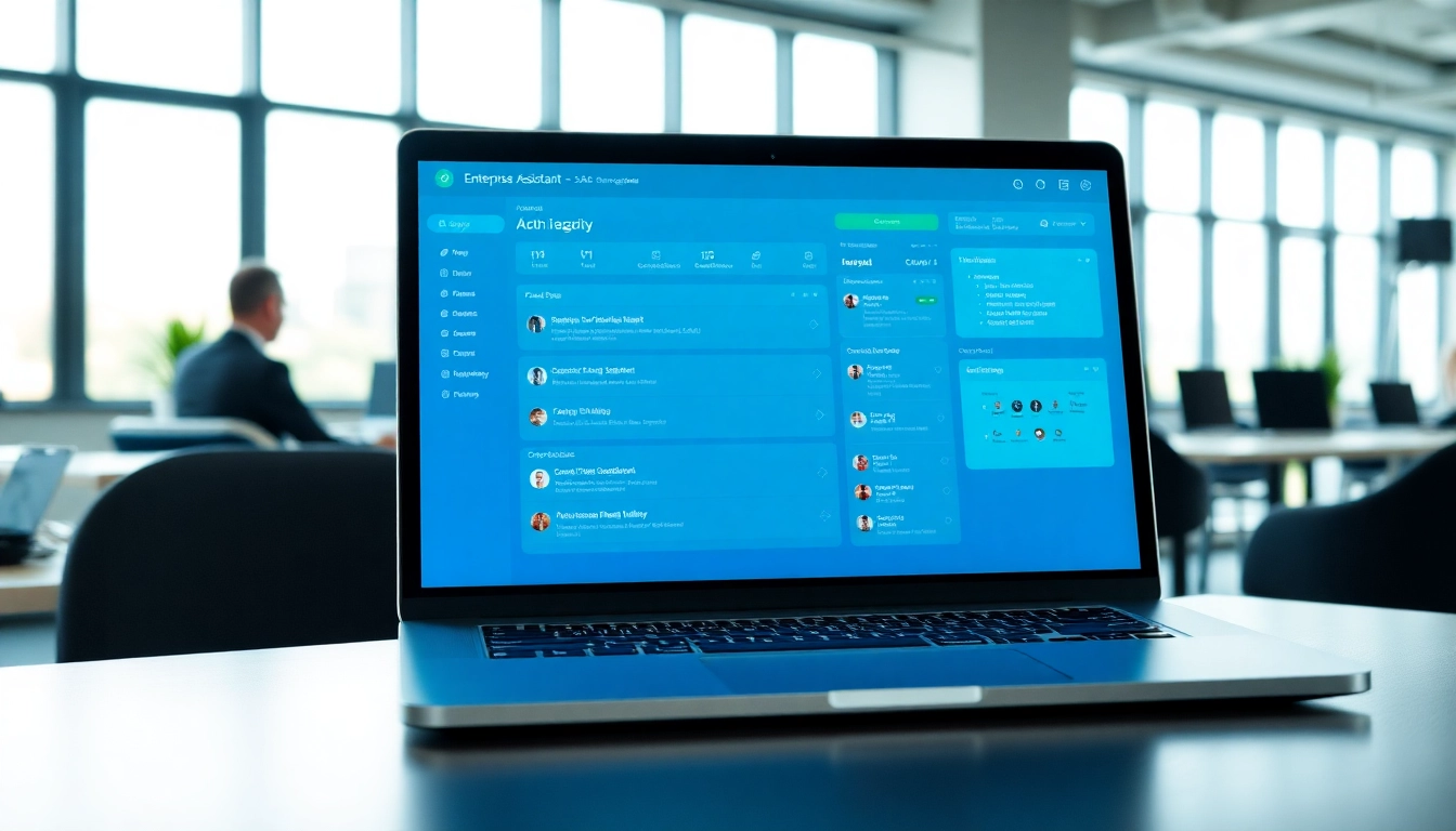 Engage with enterprise assistant SaaS tools for enhanced team collaboration.