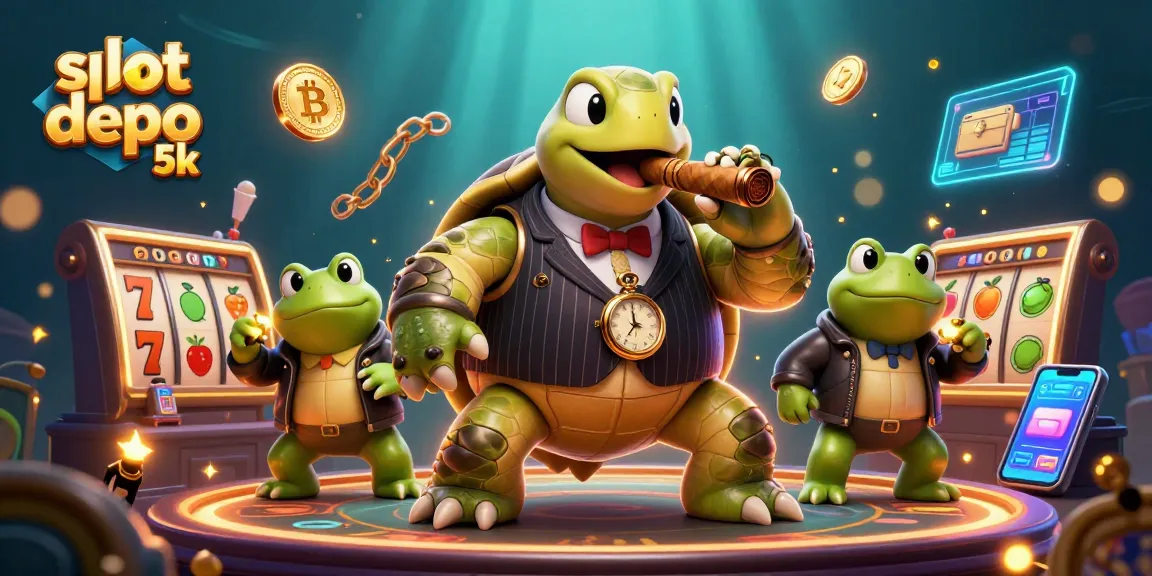 Engage in exciting gameplay with slot depo 5k featuring dynamic 3D characters and vibrant casino elements