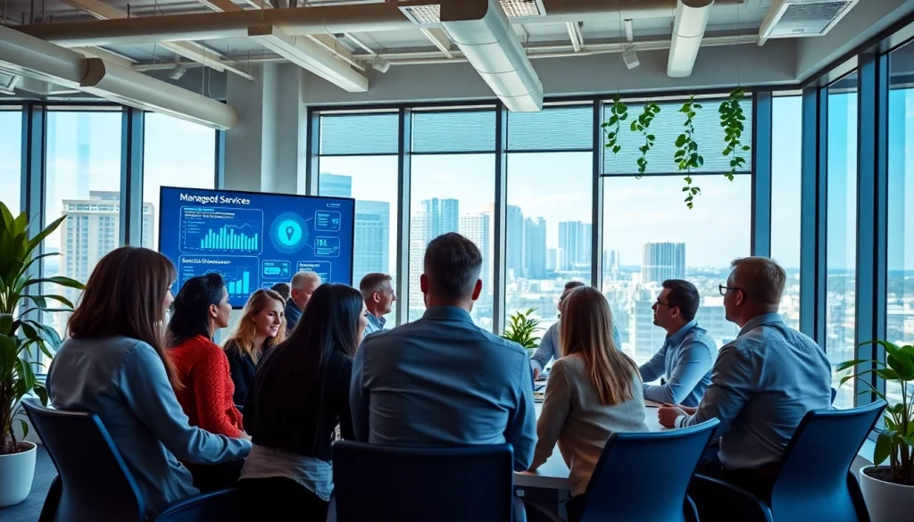 How to Choose a Managed Service Provider in Tampa in a modern office meeting.