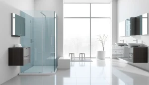 Erlebe innovative Designlösungen von sonni sanitär GmbH in einem modernen Badezimmer.