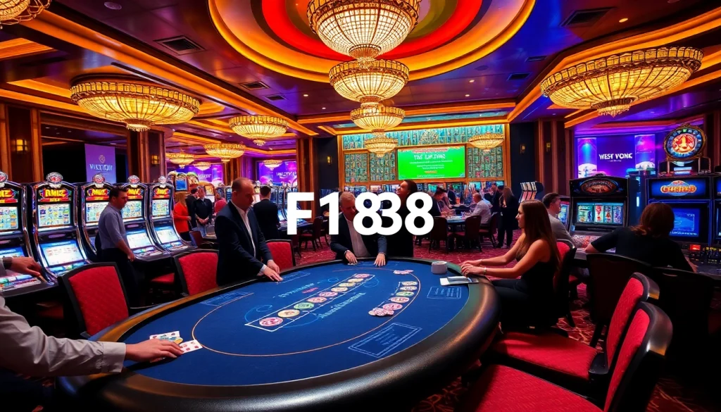Experience thrilling gameplay at F168 Casino with premium poker tables and exciting slot machines.