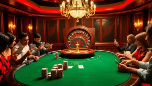 Experience the thrill of poker at 78win with vibrant colors, exciting gameplay, and luxurious casino atmosphere.