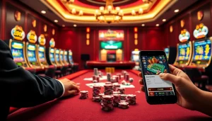 Action-packed gambling scene at https://xx88.studio/ showcasing vibrant poker chips and cards on a luxurious table.