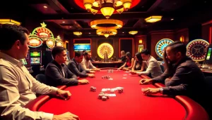 Experience thrilling poker action at https://jun88.buzz/ with vibrant casino tables and high stakes.