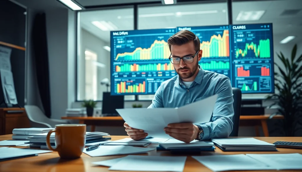 Discover how fast does Pretzel pay claims in an office setting with financial documents and graphs.