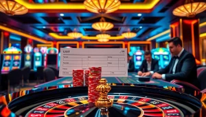 The thrilling action of high-stakes poker at nhà cái 789club in a luxurious casino.