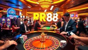 Experience the thrill at RR88 casino with vibrant games and exciting betting action.