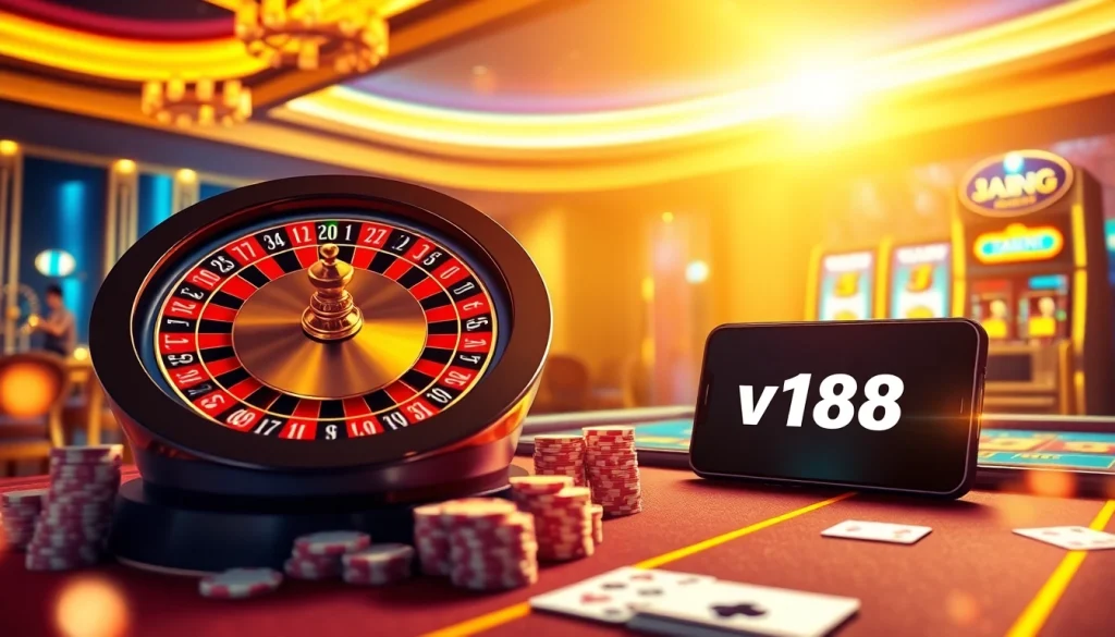 Experience the thrill of vn168 đăng ký at a luxurious casino with exciting gaming elements.