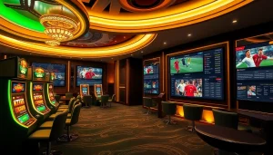 Engage with situs bola online betting through a luxurious virtual casino interface.