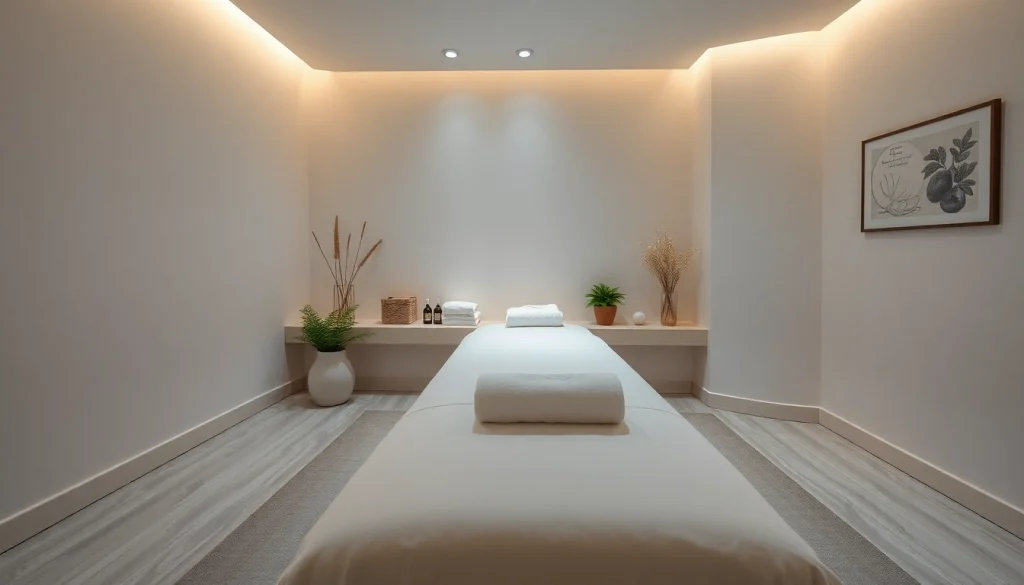 편안한 분위기와 전문적인 설정을 갖춘 송도마사지 치료실