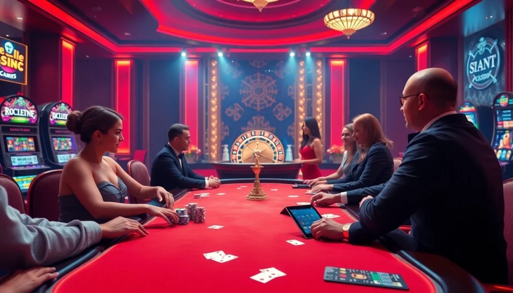 Découvrez le luxe et l'excitation au meilleur casino en ligne 2026 avec des scènes de jeu élégantes et des actions à enjeux élevés.