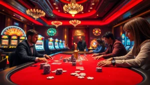 Vivez le frisson du jeu au meilleur casino en ligne France avec une action de poker intense et des machines à sous vibrantes.