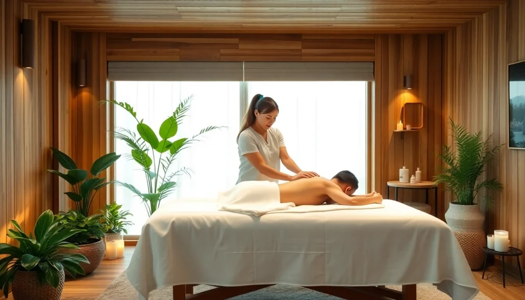 편안한 분위기와 전문 마사지가 있는 의정부마사지 스파 장면