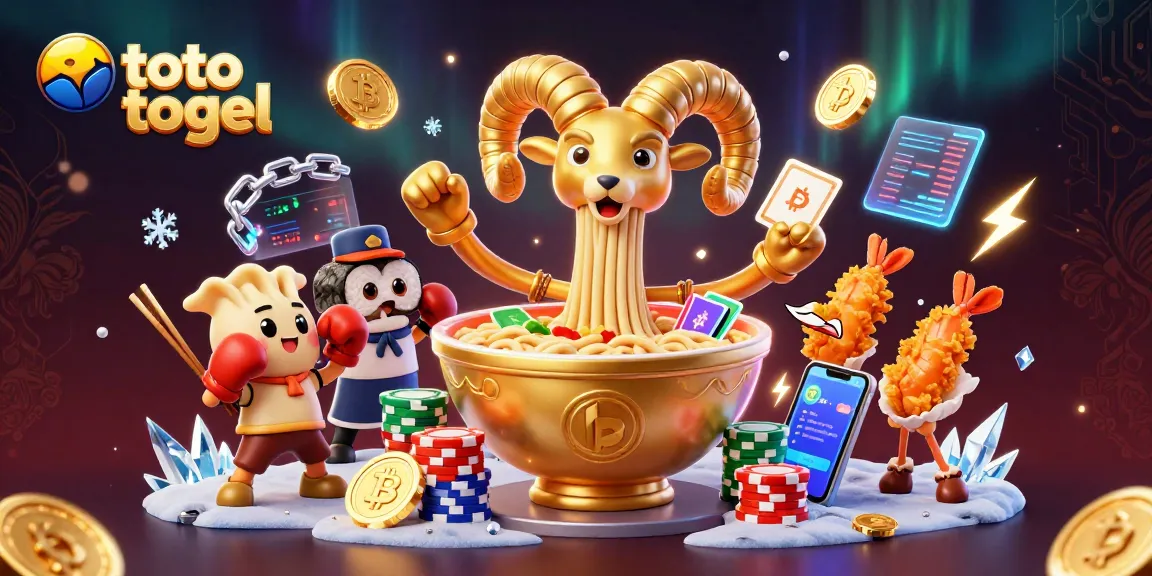 Toto togel players enjoying a vibrant online gaming experience with unique characters and dynamic elements.
